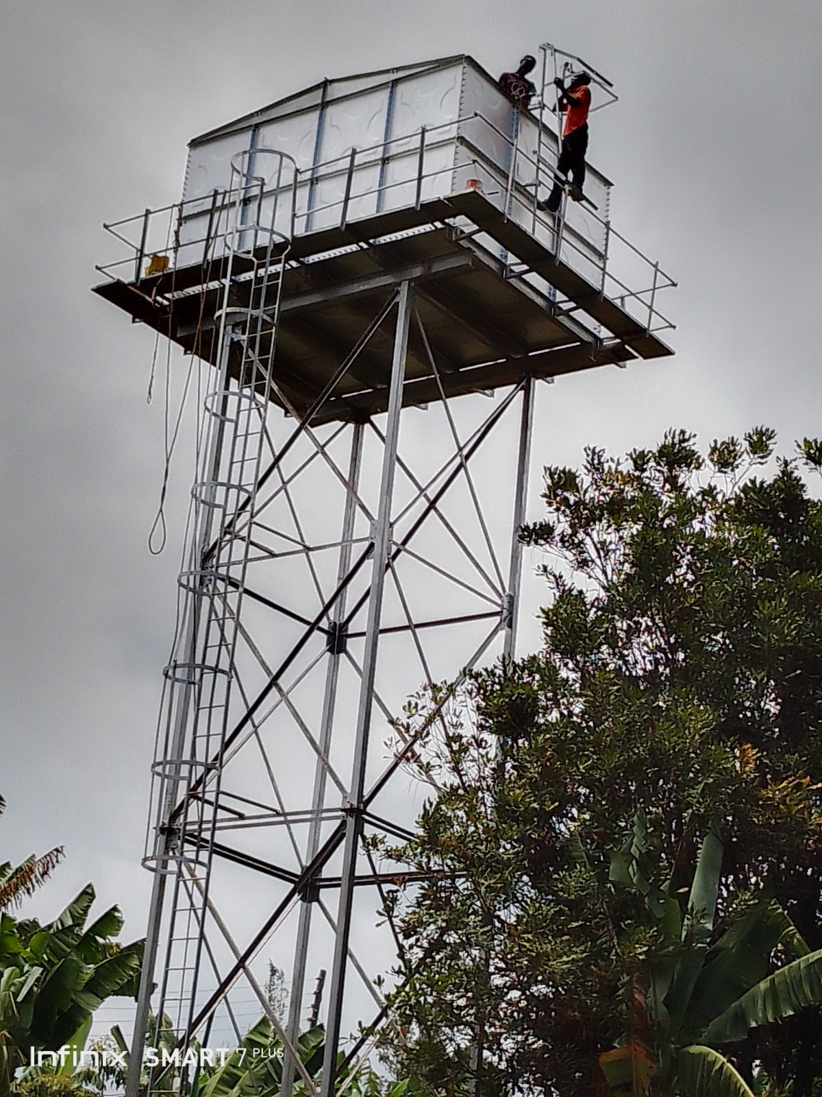 Community Water Tank Tower — Makueni