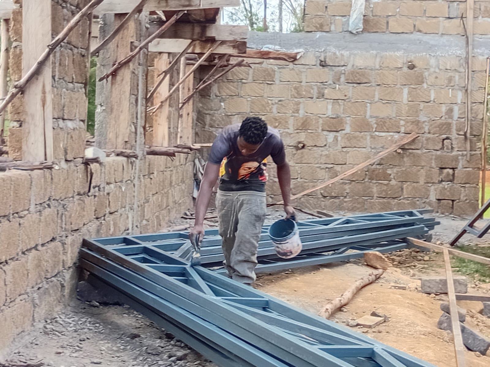 Steel Trusses — Machakos